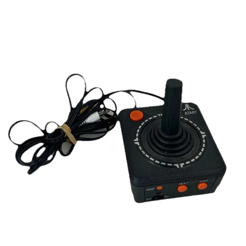 Atari Joystick Jakks 10-in-1 Plug N Play TV Video Game 2002 Tested & Works